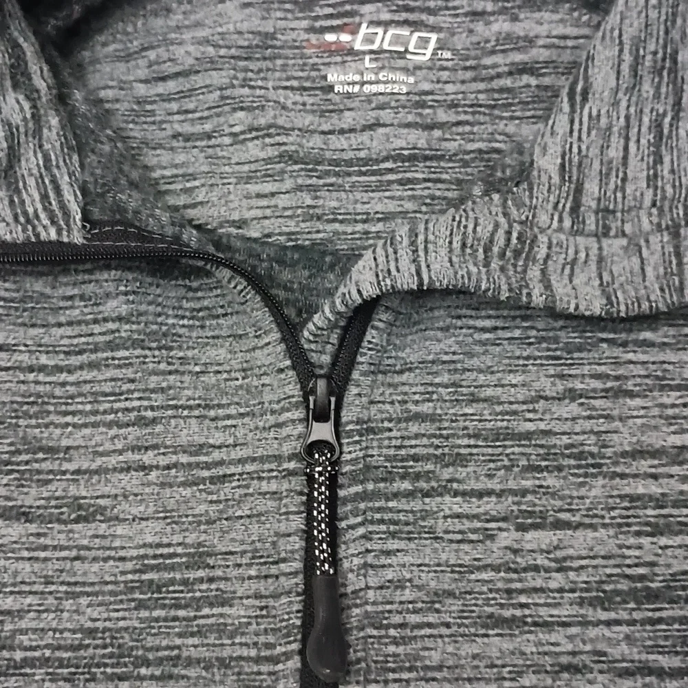 bcg 1/4 Zip Lightweight Fleece Pullover